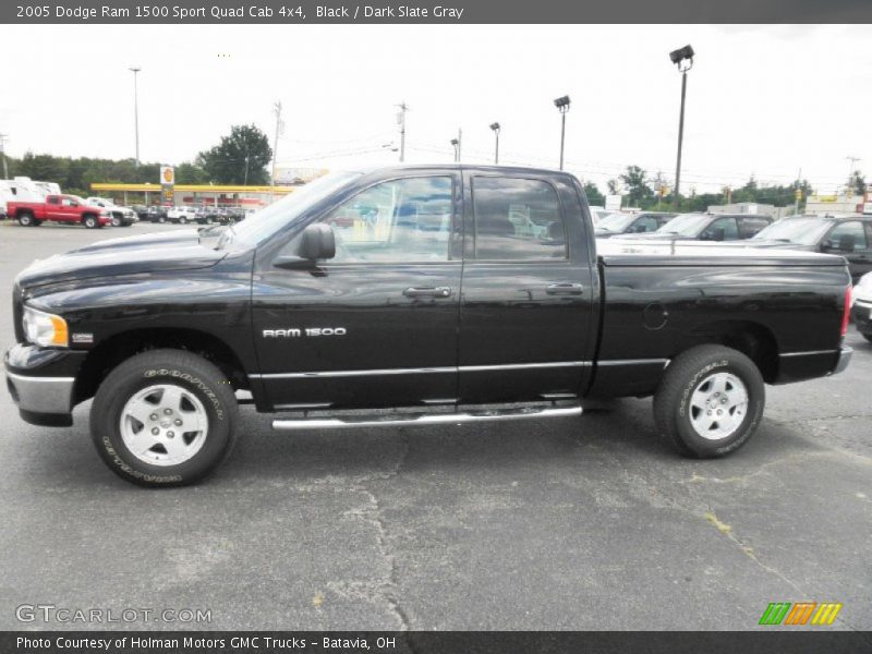 Black / Dark Slate Gray 2005 Dodge Ram 1500 Sport Quad Cab 4x4