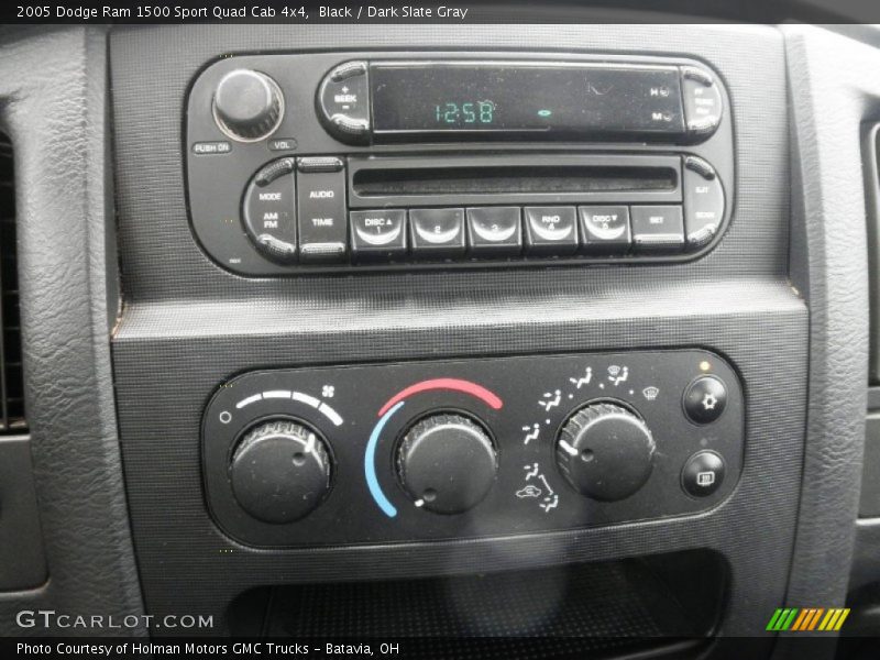Black / Dark Slate Gray 2005 Dodge Ram 1500 Sport Quad Cab 4x4