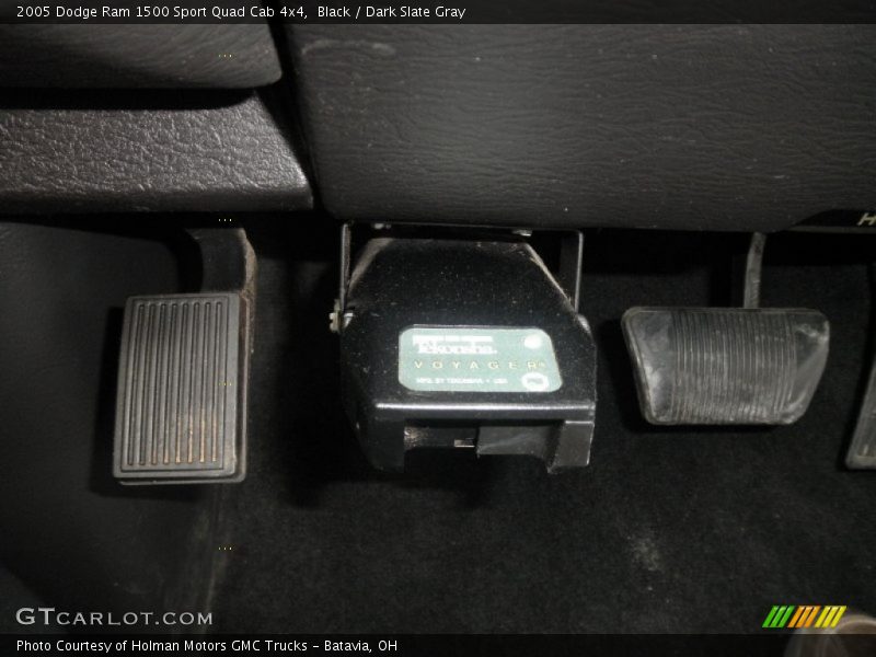 Black / Dark Slate Gray 2005 Dodge Ram 1500 Sport Quad Cab 4x4