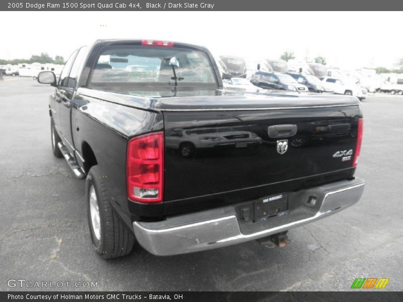Black / Dark Slate Gray 2005 Dodge Ram 1500 Sport Quad Cab 4x4