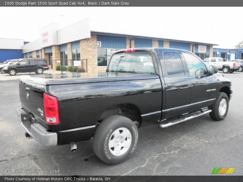 Black / Dark Slate Gray 2005 Dodge Ram 1500 Sport Quad Cab 4x4