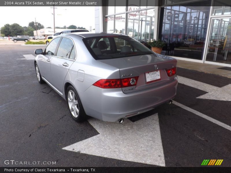 Meteor Silver Metallic / Quartz 2004 Acura TSX Sedan