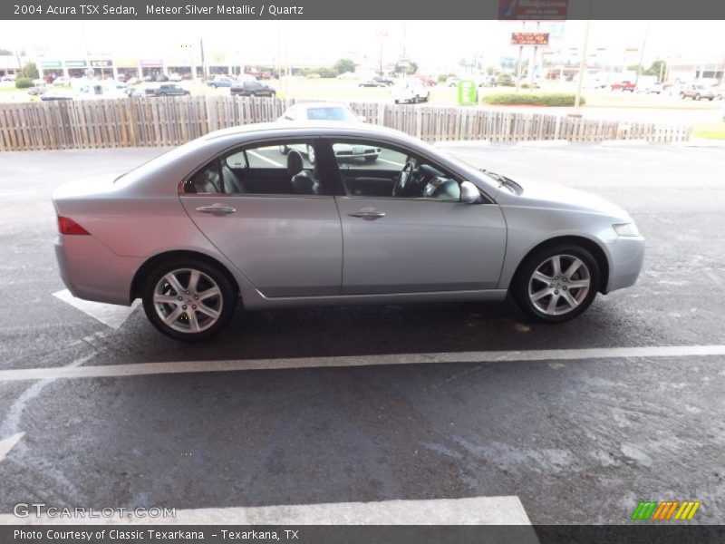 Meteor Silver Metallic / Quartz 2004 Acura TSX Sedan