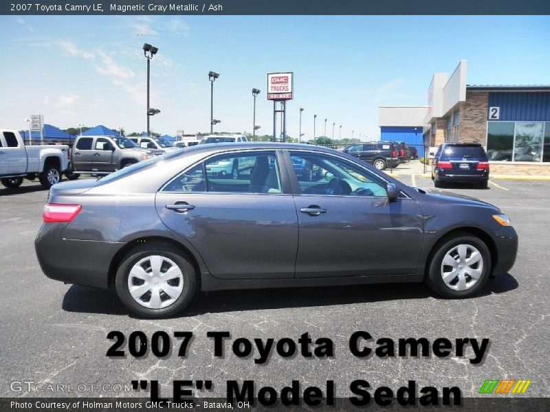 Magnetic Gray Metallic / Ash 2007 Toyota Camry LE