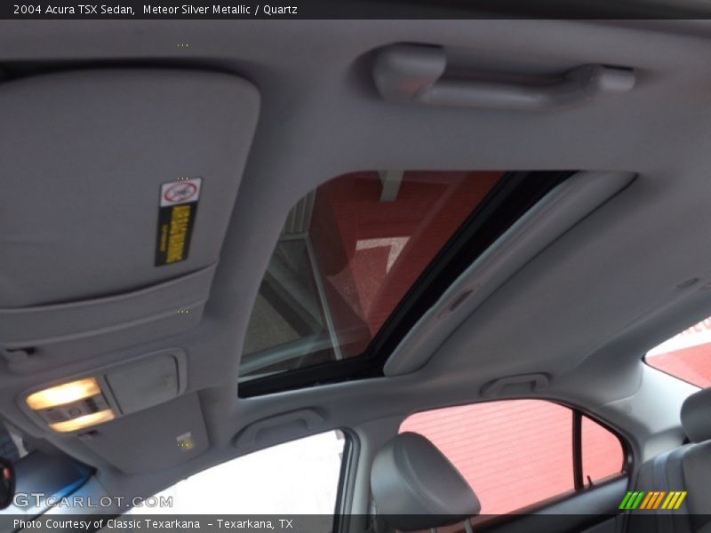 Meteor Silver Metallic / Quartz 2004 Acura TSX Sedan