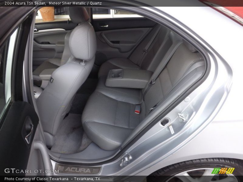 Meteor Silver Metallic / Quartz 2004 Acura TSX Sedan