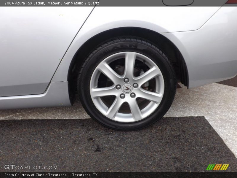 Meteor Silver Metallic / Quartz 2004 Acura TSX Sedan