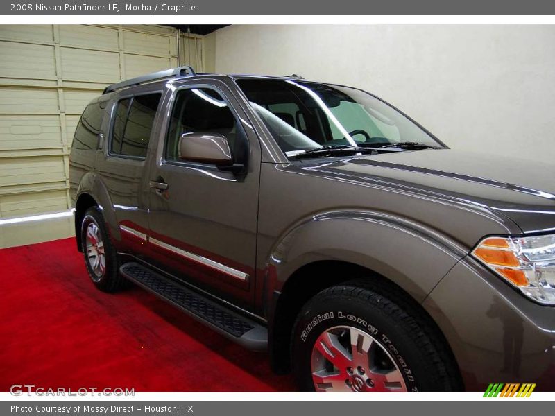 Mocha / Graphite 2008 Nissan Pathfinder LE