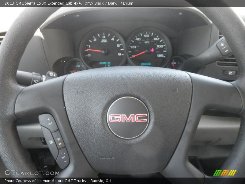 Onyx Black / Dark Titanium 2013 GMC Sierra 1500 Extended Cab 4x4