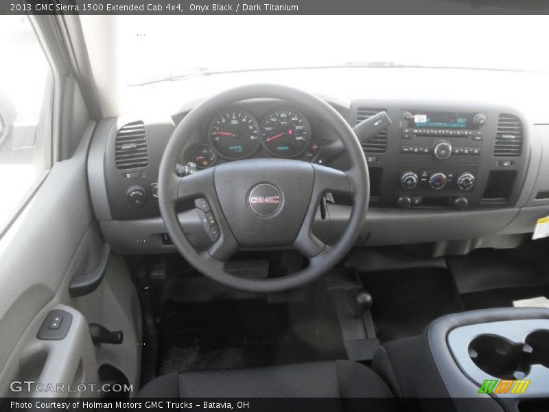 Onyx Black / Dark Titanium 2013 GMC Sierra 1500 Extended Cab 4x4