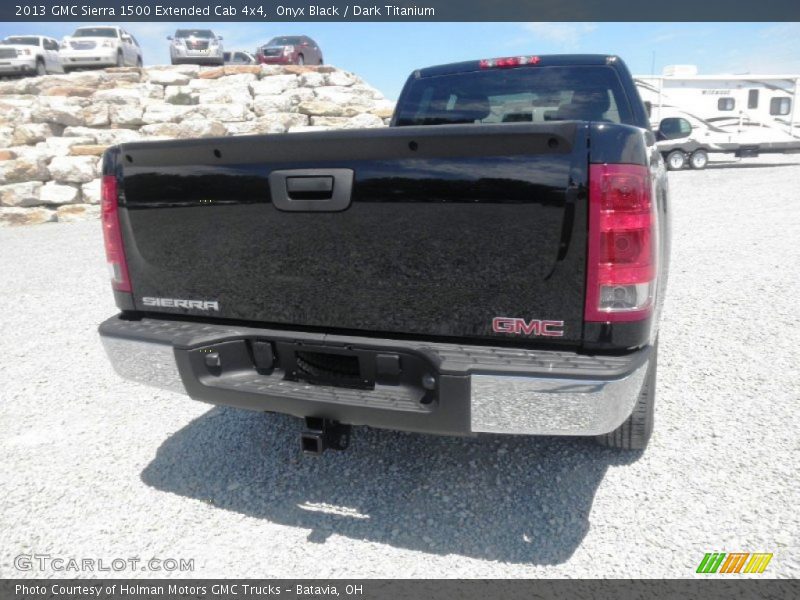 Onyx Black / Dark Titanium 2013 GMC Sierra 1500 Extended Cab 4x4