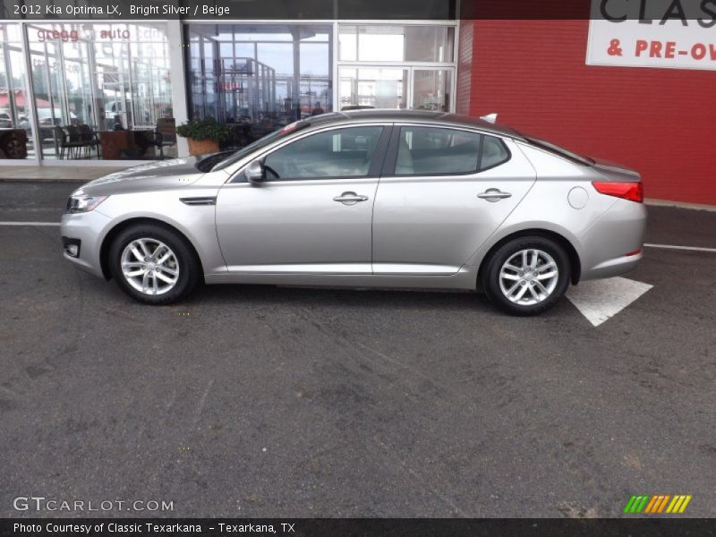 Bright Silver / Beige 2012 Kia Optima LX