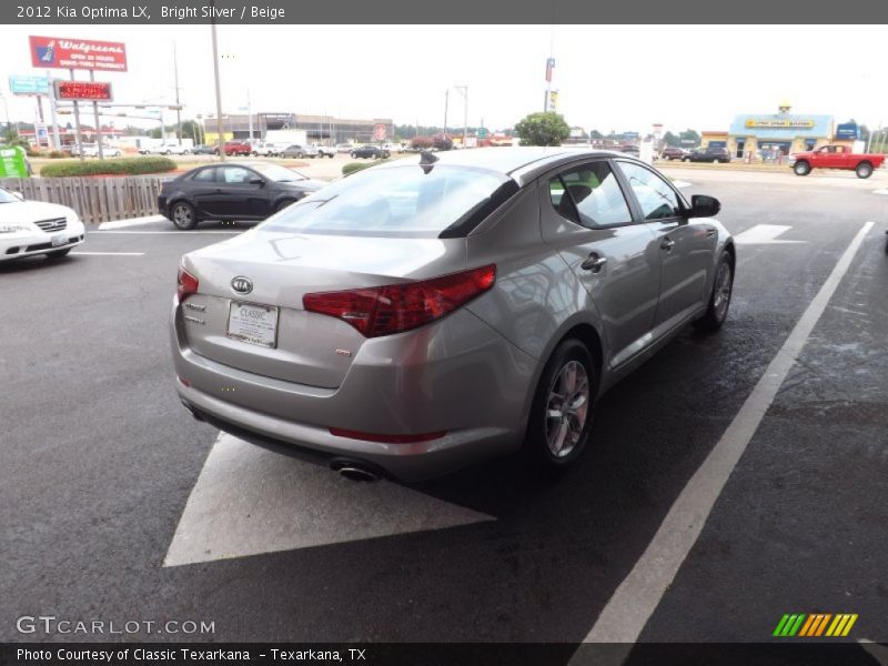 Bright Silver / Beige 2012 Kia Optima LX
