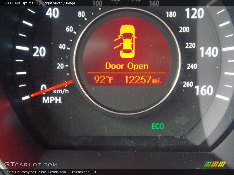 Bright Silver / Beige 2012 Kia Optima LX