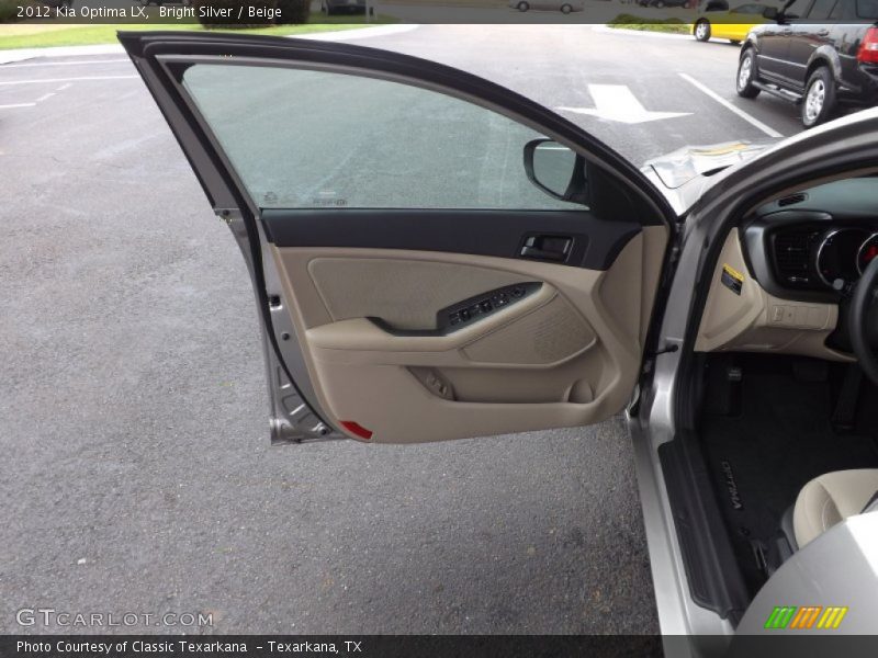 Bright Silver / Beige 2012 Kia Optima LX