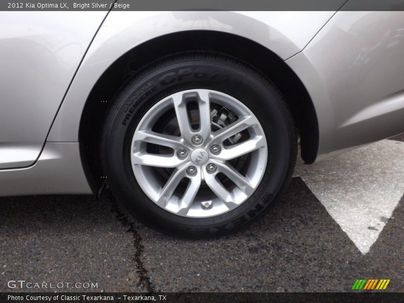 Bright Silver / Beige 2012 Kia Optima LX