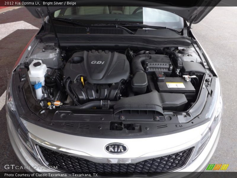 Bright Silver / Beige 2012 Kia Optima LX