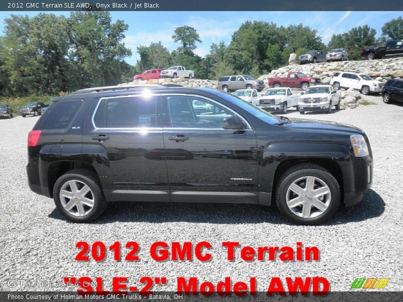 Onyx Black / Jet Black 2012 GMC Terrain SLE AWD