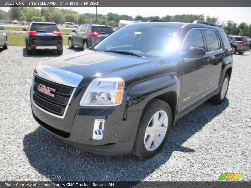 Onyx Black / Jet Black 2012 GMC Terrain SLE AWD