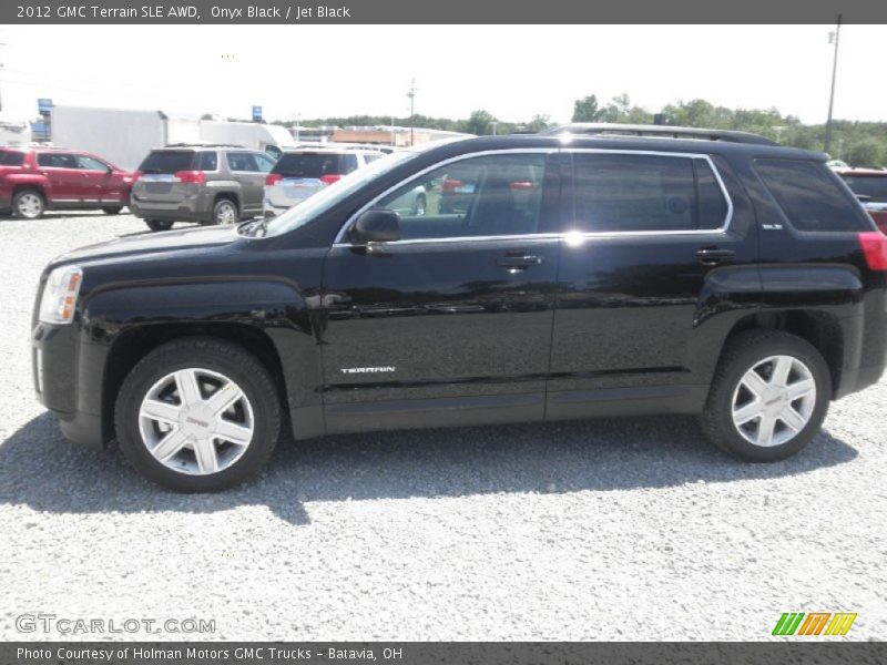 Onyx Black / Jet Black 2012 GMC Terrain SLE AWD