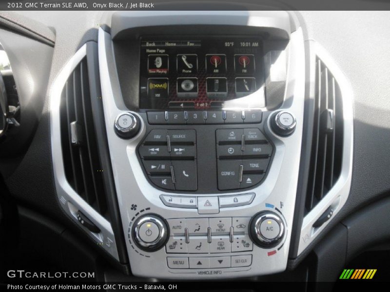 Onyx Black / Jet Black 2012 GMC Terrain SLE AWD