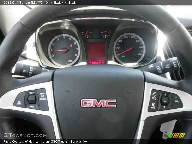 Onyx Black / Jet Black 2012 GMC Terrain SLE AWD