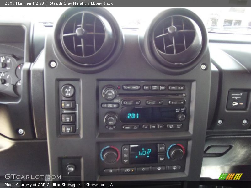 Stealth Gray Metallic / Ebony Black 2005 Hummer H2 SUT