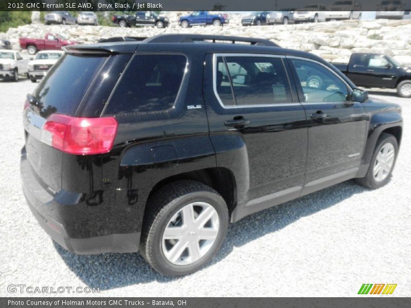 Onyx Black / Jet Black 2012 GMC Terrain SLE AWD