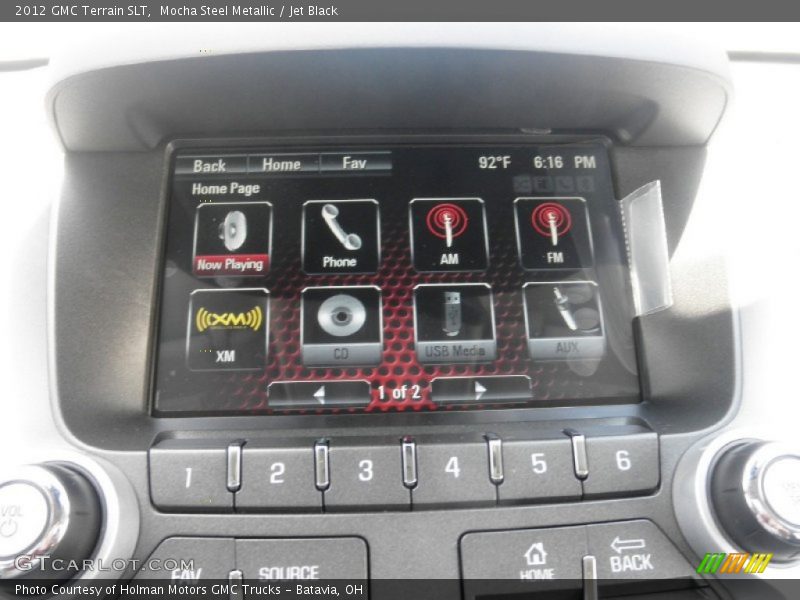 Mocha Steel Metallic / Jet Black 2012 GMC Terrain SLT
