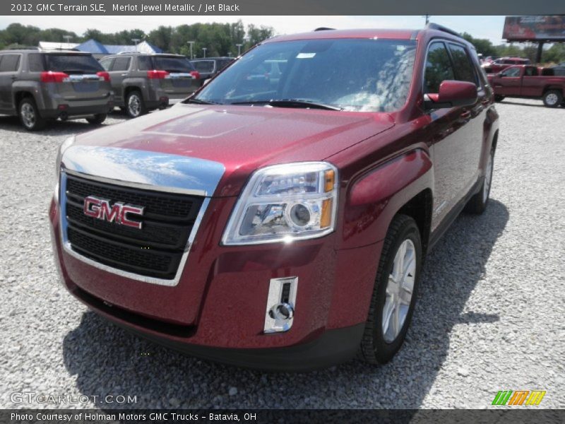 Merlot Jewel Metallic / Jet Black 2012 GMC Terrain SLE