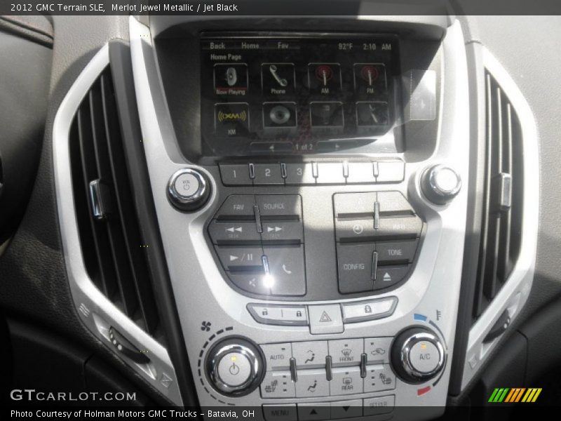 Merlot Jewel Metallic / Jet Black 2012 GMC Terrain SLE