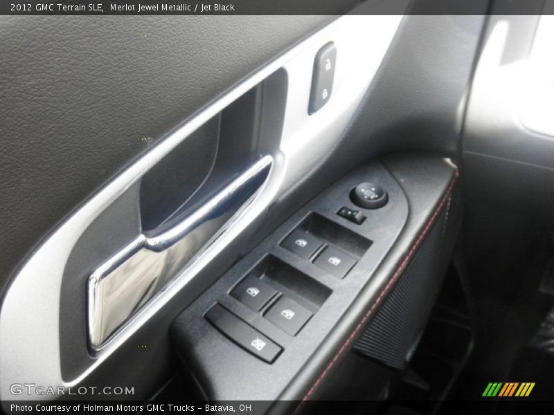 Merlot Jewel Metallic / Jet Black 2012 GMC Terrain SLE