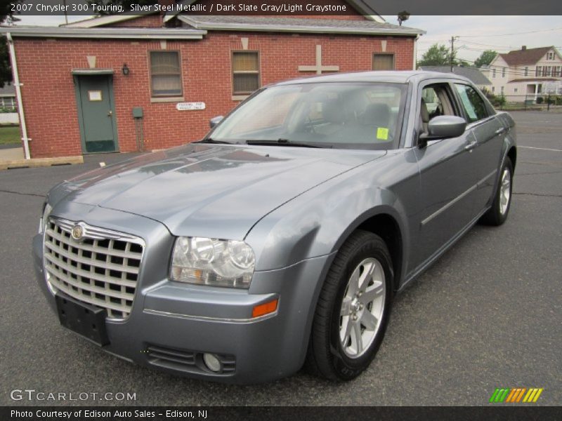 Silver Steel Metallic / Dark Slate Gray/Light Graystone 2007 Chrysler 300 Touring