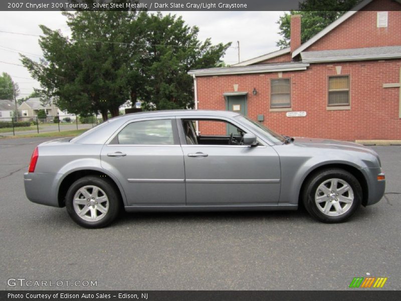 Silver Steel Metallic / Dark Slate Gray/Light Graystone 2007 Chrysler 300 Touring