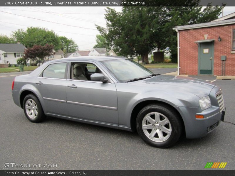 Silver Steel Metallic / Dark Slate Gray/Light Graystone 2007 Chrysler 300 Touring