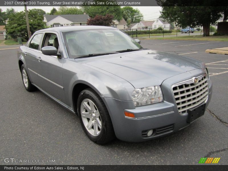 Silver Steel Metallic / Dark Slate Gray/Light Graystone 2007 Chrysler 300 Touring
