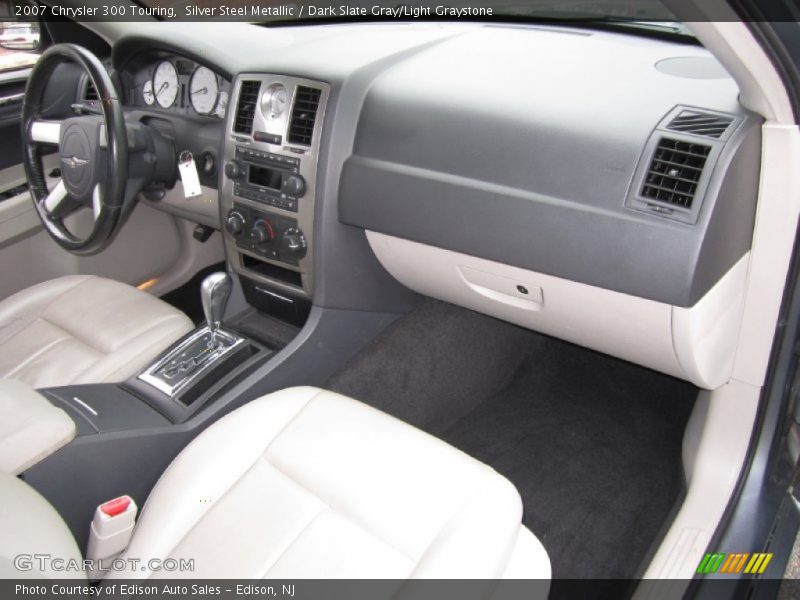Silver Steel Metallic / Dark Slate Gray/Light Graystone 2007 Chrysler 300 Touring