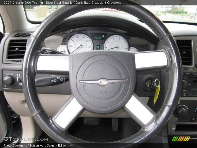 Silver Steel Metallic / Dark Slate Gray/Light Graystone 2007 Chrysler 300 Touring