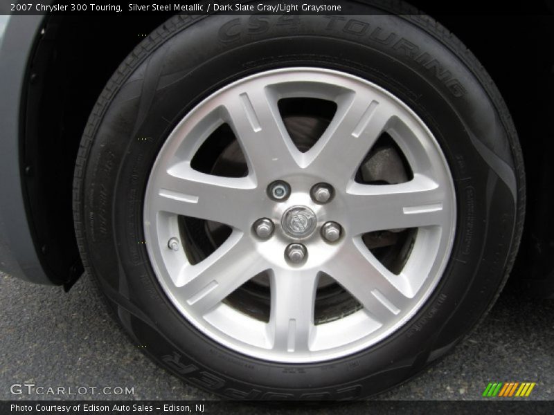 Silver Steel Metallic / Dark Slate Gray/Light Graystone 2007 Chrysler 300 Touring