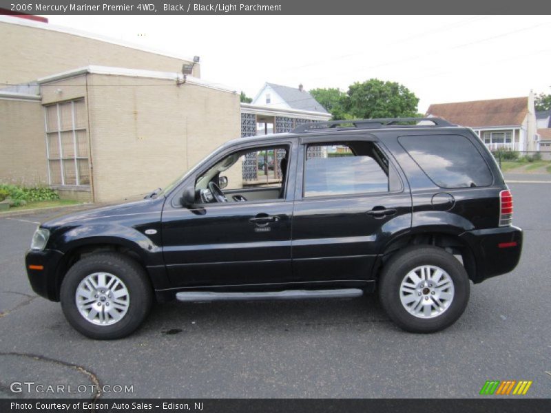 Black / Black/Light Parchment 2006 Mercury Mariner Premier 4WD