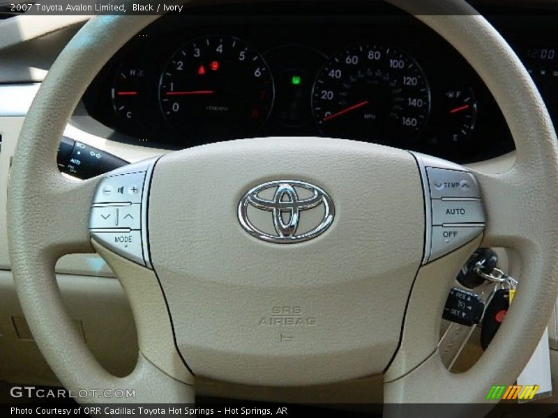 Black / Ivory 2007 Toyota Avalon Limited
