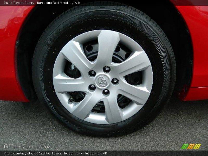 Barcelona Red Metallic / Ash 2011 Toyota Camry