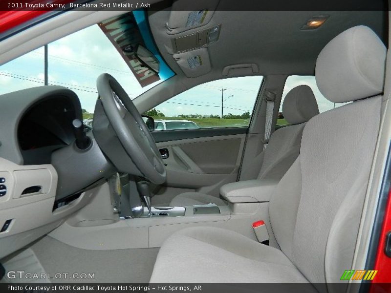 Barcelona Red Metallic / Ash 2011 Toyota Camry
