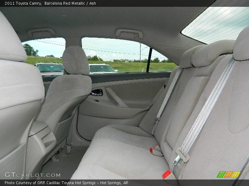 Barcelona Red Metallic / Ash 2011 Toyota Camry
