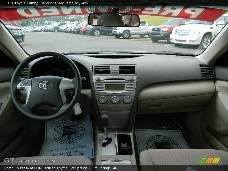 Barcelona Red Metallic / Ash 2011 Toyota Camry