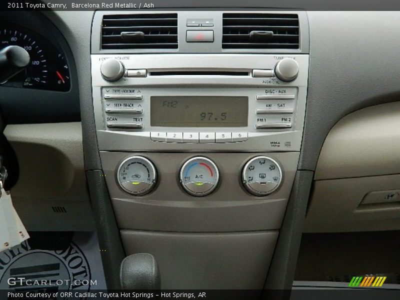 Barcelona Red Metallic / Ash 2011 Toyota Camry