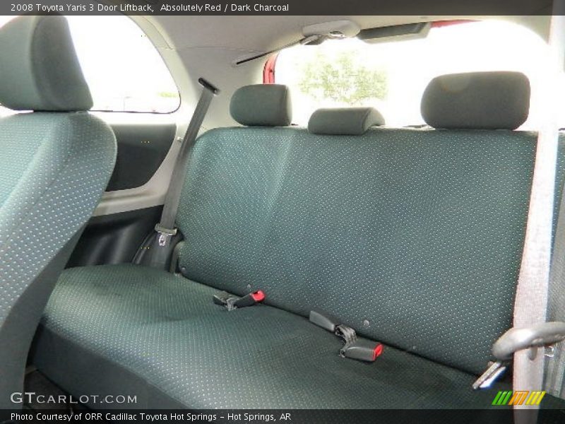 Absolutely Red / Dark Charcoal 2008 Toyota Yaris 3 Door Liftback