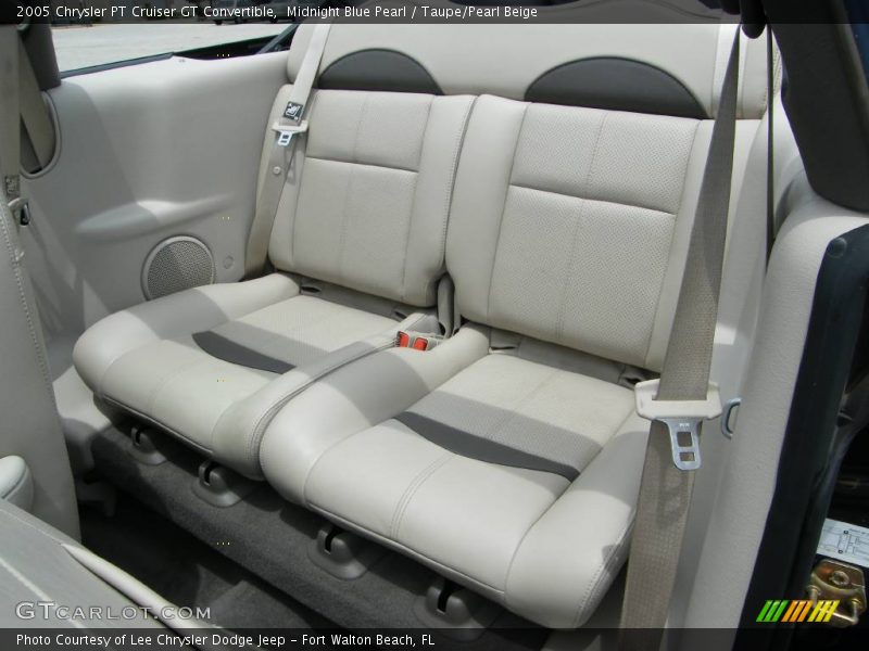 Midnight Blue Pearl / Taupe/Pearl Beige 2005 Chrysler PT Cruiser GT Convertible