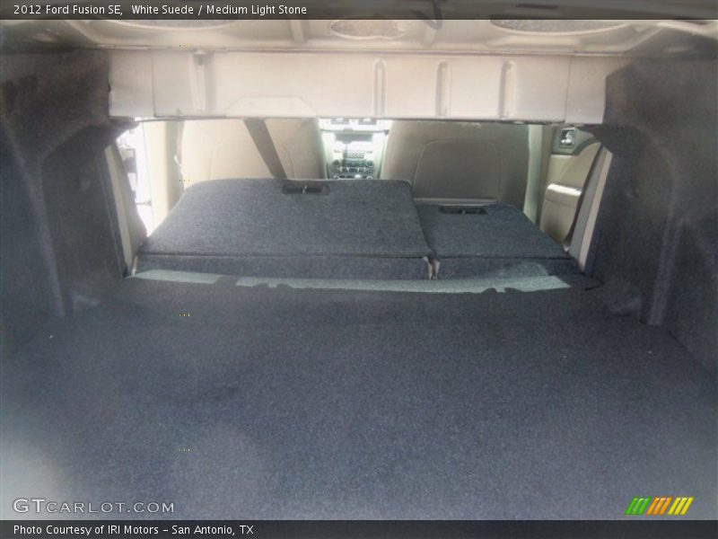 White Suede / Medium Light Stone 2012 Ford Fusion SE