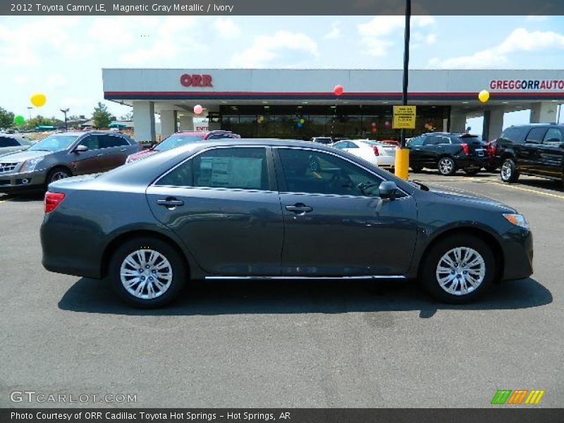 Magnetic Gray Metallic / Ivory 2012 Toyota Camry LE